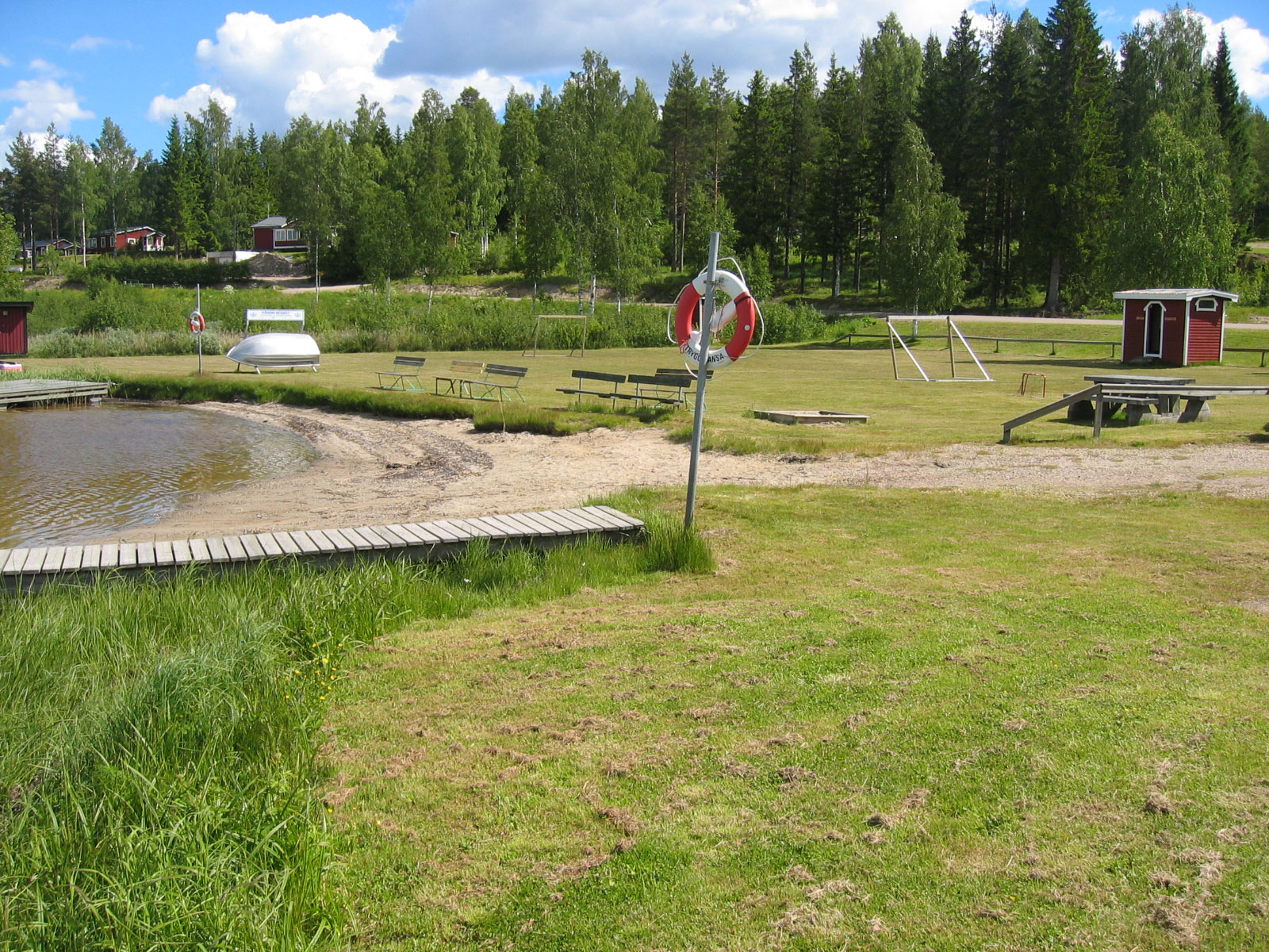 Stekpannan (Hornsjön) badplats.