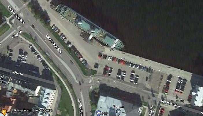 Inre hamnen parkering.